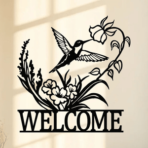 CIFbuy Set Decorativo da Parete in Metallo Fatto a Mano, Collezione Vintage con Colibrì, Gufo e Farfalla, Servizio di Ritiro Disponibile - Product Image 1