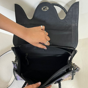 Sac fourre-tout vintage de luxe haut de gamme en cuir de vachette véritable à motif damier, nouvelle collection 2026 – Sacs à main élégants pour femmes, portés épaule et croisé - Product Image 6