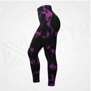 Leggings de yoga taille haute pleine longueur North Approach imprimés, extensibles dans les quatre sens, en Spandex et Polyester, pour femme - Product Image 3
