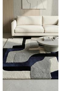 Alfombra de Lana Hecha a Mano con Pelo Estructurado, Diseño Moderno Antideslizante para Mayor Durabilidad y Retención de Forma, para Sala de Estar, Dormitorio y Hogar - Product Image 6
