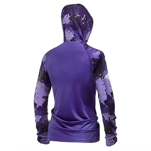 T-shirt de pêche respirant 100 % polyester à manches longues pour homme, personnalisable par sublimation, vente en gros, collection 2026 - Product Image 5