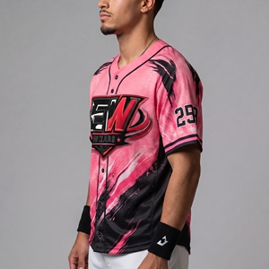 Maillot de baseball performant conçu avec des matériaux respirants, une coupe flexible et une qualité durable pour toutes les saisons et les entraînements. - Product Image 3