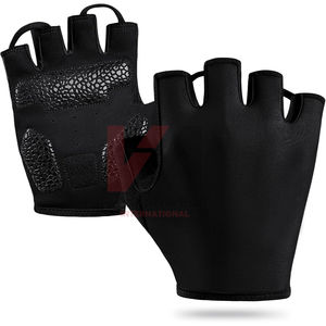 Gants de cyclisme sans doigts pour hommes et femmes, respirants et absorbant les chocs, rembourrés, pour vélo de route, VTT, antidérapants - Product Image 1