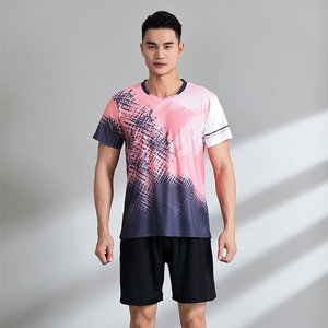 Uniformes de Tenis y Pantalones Cortos de Bádminton, Uniformes de Tenis de Mesa con Sublimación Completa, Uniformes de Tenis para Hombre, Ropa Deportiva Cómoda - Product Image 3