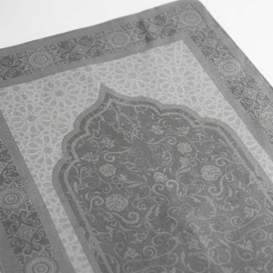 Tapis de prière portable de qualité supérieure, imperméable, pliable, Sajadah léger en velours, tapis islamique musulman avec pochette - Product Image 3