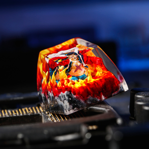 Teclas Artesanales Bosque Místico, Teclas Artesanales Personalizadas, Teclas Anime Lindas, Teclas Verdes, Juego de Teclas, Teclas de Madera - Product Image 4