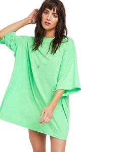 Camiseta de algodón de diseño personalizado, ropa de manga corta de gran tamaño, hombro caído, promocional, para gimnasio, ropa de calle de línea larga, estampado, gran oferta - Product Image 2