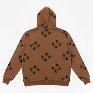 Sweat à capuche pour homme en coton, imprimé, style streetwear décontracté, manches longues, personnalisable, vente en gros - Product Image 2