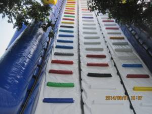 Tobogán Acuático Inflable Gigante de 50 m de Largo, Recubierto de PVC, para Exteriores, Equipo de Diversión Acuática Universal - Product Image 5