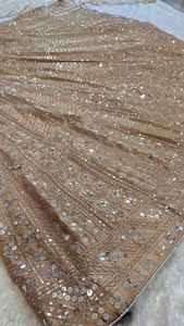 Ropa Étnica India para Ocasiones Especiales de Boda y Funciones Festivas, Lehenga Choli con Lentejuelas para Mujer, Atuendo Moderno y Elegante - Product Image 6