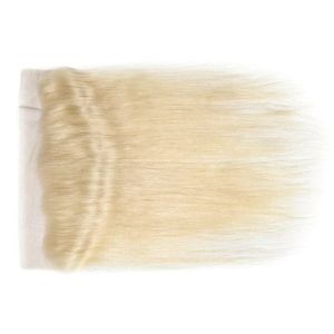 Extensiones de Cabello Humano Remy Indio Blanco con Puntas Completas, Rubio Decolorado 4x4, 100% Virgen - Product Image 1