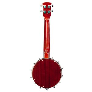 Set Banjo Professionale a 4 Corde, Manico in Okoume, Corde in Bronzo, 26 Pollici, Fondo e Fasce in Mogano, Paletta Acustica, Tenore in Palissandro (1 pz) - Product Image 6