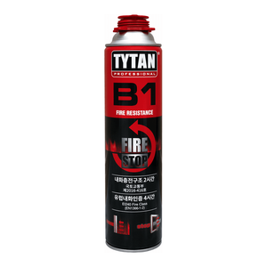 Mousse polyuréthane TYTAN Fire Classe B1 type pistolet 750ml pour l'étanchéité, la réparation et l'isolation en construction - Product Image 2