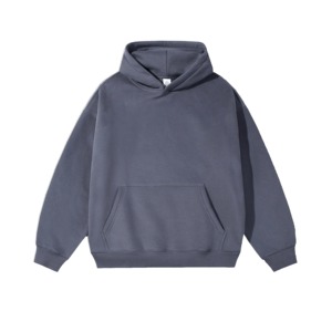 Sudadera con capucha extragrande personalizada para hombre, de algodón 100% de alto gramaje, con capucha y pantalones lisos para hombre - Product Image 6