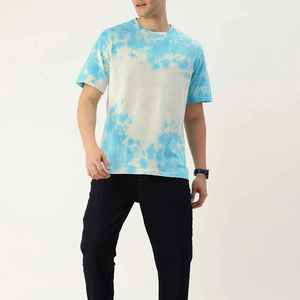 Polo de Moda con Tela Transpirable de Calidad Estándar Global, Polo Moderno para Hombre con Estampado Tie Dye en Toda la Superficie - Product Image 2
