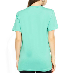 T-shirts en coton décontractés pour femmes, tendance, été, unis ou imprimés, vente en gros, commande en gros, t-shirts pour femmes en vente à prix avantageux - Product Image 6