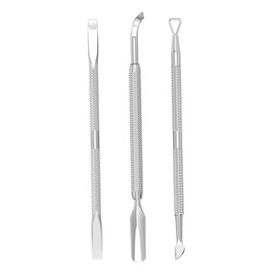 Empujador de Cutículas Profesional de Acero Inoxidable de Grado Quirúrgico, Herramienta para Uñas Hecha en Pakistán - Product Image 1