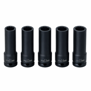 14 <b>PC</b>, 1/2"DR. DEEP IMPACT SOCKET <b>SET</b>. - Product Image 3