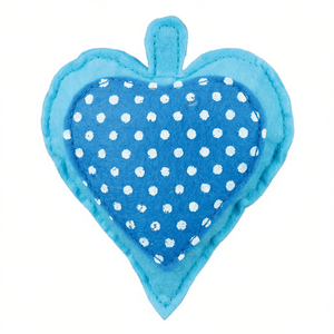 Juguete Interactivo y de Movimiento para Mascotas de Fieltro con Forma de Corazón de 11 cm con Relleno de Valeriana - Product Image 2