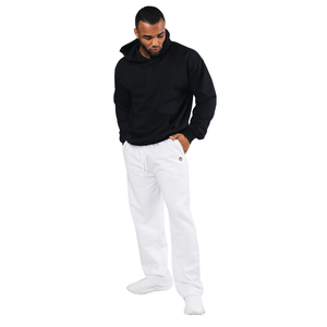 Pantalones Deportivos Blancos para Hombre, de Felpa de Algodón, Corte Recto, para Entrenamiento Atlético, Suministro al por Mayor Personalizado OEM - Product Image 2