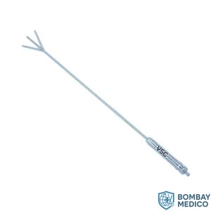 Retractor de Ventilador Manual de Acero Inoxidable, Juego de Instrumentos de 3 Aspas - Product Image 3