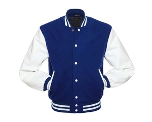 Veste matelassée en laine personnalisée avec logo sur le devant, coupe-vent pour homme, vente en gros de vestes d'hiver - Product Image 3