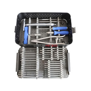 Orthopedic Broken <b>Screw</b> Removal Instrument <b>Set</b> Professional Hexagon Torx Extraction System Surgical Bone <b>Screw</b> and Plate - Product Image 6