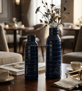 Jarrón Decorativo Transparente de Hierro de Primera Calidad, Diseño Costero Navideño, Jarrón de Mesa, Exportación al por Mayor, Fabricante Zahid Exports - Product Image 6