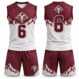 Conjunto de Uniforme de Baloncesto de Dos Piezas, Jersey y Pantalones Cortos, Material Flexible, Cordón Ajustable, Corte Cómodo, Diseño Deportivo - Product Image 6