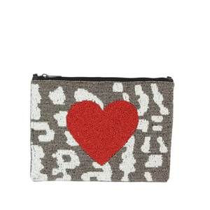 Pochette à monnaie perlée tendance avec perles de rocaille colorées, élégante broderie perlée, porte-monnaie pour femme au quotidien - Product Image 5