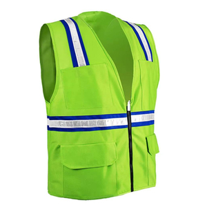Chaleco de Seguridad Reflectante de Alta Calidad para Trabajo, Personalizable, Transpirable, para Hombre, Otoño, Táctico, Unisex - Product Image 3