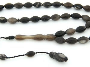 Tasbih de Cuerno Hecho a Mano, 33 Cuentas, Cuentas de Oración de Cuerno de Búfalo Natural - Product Image 3