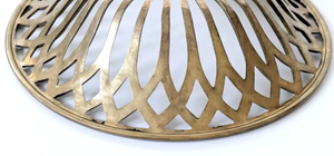 Bol à fruits de luxe en aluminium moulé, idéal pour mariage, Diwali, facile à transporter, présentoir de comptoir, centre de table, décoration intérieure - Product Image 2
