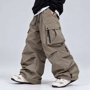 Pantalones de Esquí Unisex Personalizados de Nuevo Diseño, Transpirables, Impermeables, Cortavientos, Térmicos, con Cierre, para Deportes de Nieve al Aire Libre - Product Image 5