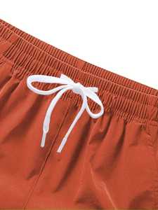 กางเกงขาสั้นลำลองผู้ชายแฟชั่นสุดฮิตปี 2026 ลายเรียบ ผ้าแคนวาส ยืดหยุ่นได้ ใส่เล่นกีฬา วิ่งออกกำลังกาย แห้งเร็ว รับสกรีนโลโก้ - Product Image 4