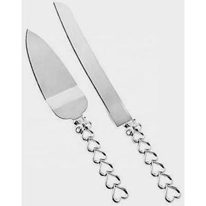 Stainless Steel Metal Round Design Handle Amazing Stainless Steel <b>Gold</b> Plated Cheese Slicer Spreader Set - Product Image 2