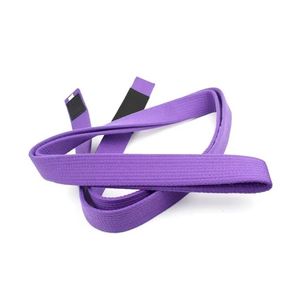 Cinturón de Artes Marciales Color Lavanda, Cinturón de Algodón para Karate y Taekwondo, Correa de Graduación, Equipo de Entrenamiento Profesional, Cinturón de BJJ - Product Image 5