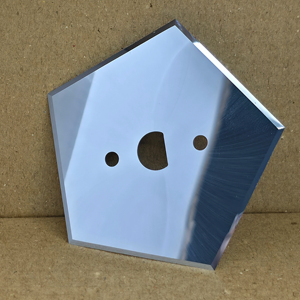 Cuchilla Pentagonal Industrial de Cinco Filos para Máquina de Fabricación de Bolsas, Pieza de Repuesto de Alto Rendimiento en Acero al Carbono y Carburo Personalizada - Product Image 1