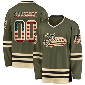 Top Factory Customization Professional Team Hockey Jerseys Personalized Ice Hockey Wear Custom Embroidery <b>Sports</b> <b>Apparel</b> - Product Image 3