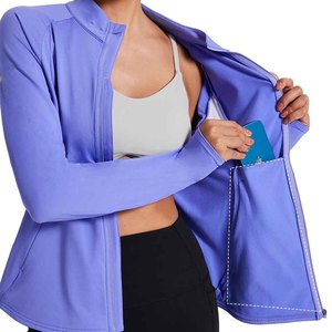 Chaqueta Deportiva Elegante de Tela para Mujer, Material de Primera Calidad, Cómoda, Ropa Deportiva Transpirable para Mujer - Product Image 4