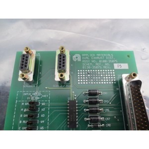 AMAT 0100-35075 ASSY PCB DUAL EXHAUST - Equipo y piezas de semiconductores de confianza de la marca global Trusted Global Legacy - Product Image 1
