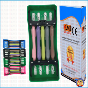 ชุดเครื่องมือทันตกรรม LMI Arte Set 5 แบบตลับ สีเขียว คุณภาพพรีเมียม ทำจากสแตนเลสสตีล ใช้ซ้ำได้ - Product Image 5