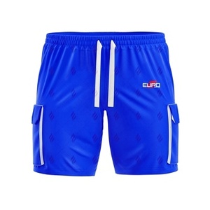 Pantalones Cortos Cargo de Lona para Hombre, Más Vendidos, Cintura Elástica, Algodón y Poliéster, Secado Rápido, Transpirables, Resistentes a la Decoloración, Ropa Casual - Product Image 1