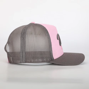 Gorra Deportiva de 5 Paneles con Logotipo Bordado Personalizado al por Mayor, Gorras de Algodón Gris de Alta Calidad, Gorra Trucker OEM para Hombre, Gorra Dad Hat - Product Image 4