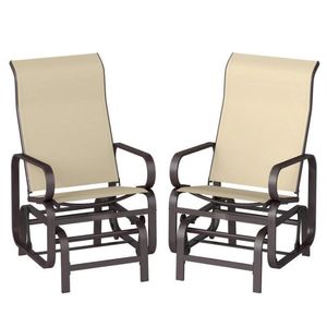 Conjunto de 2 Sillas para Terraza o Jardín, para Patios y Columpios - Product Image 6