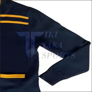 Cardigan Unisexe Tricoté de Haute Qualité, Motif Patchwork Hiver, Anti-Plis, Imprimé Lumineux Brodé, Doublure en Coton Informatique - Product Image 4