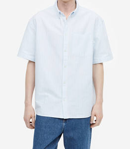 Chemise décontractée tricotée respirante brodée de haute qualité, à imprimé animal, avec logo personnalisé, prix abordable, pour le bureau ou les occasions formelles - Product Image 5