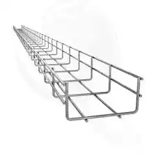 Fabricante de bandejas portacables de malla galvanizada en caliente, bandeja portacables para sala de ordenadores, bandeja portacables de malla de acero inoxidable, soporte de cableado abierto - Product Image 6