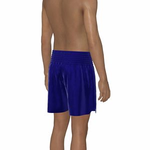 Shorts de Muay Thai de diseño personalizado premium, tela satinada, transpirable, ligera, para entrenamiento en el gimnasio, con cintura elástica para hombres y mujeres. - Product Image 6