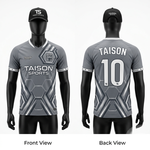 Maillot de football en polyester premium 180 GSM, bleu ciel avec panneaux rayés blancs, sublimation, logo personnalisé, tenue d'équipe - Product Image 6